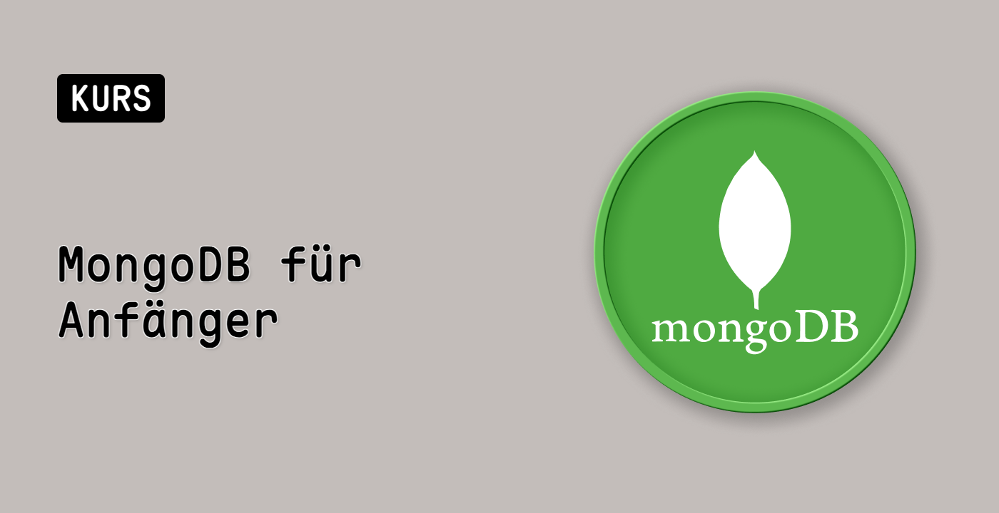 MongoDB für Anfänger