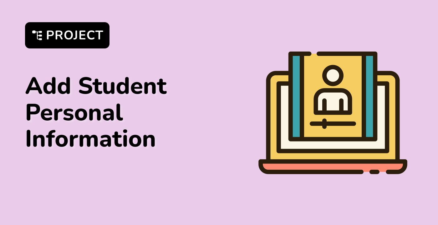 Add Student Personal Information