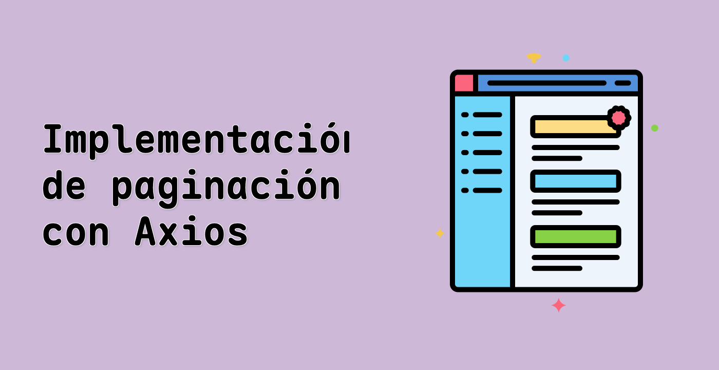Implementación de paginación con Axios