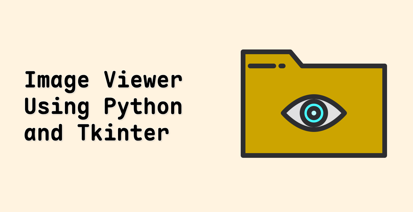 Image Viewer Using Python and Tkinter