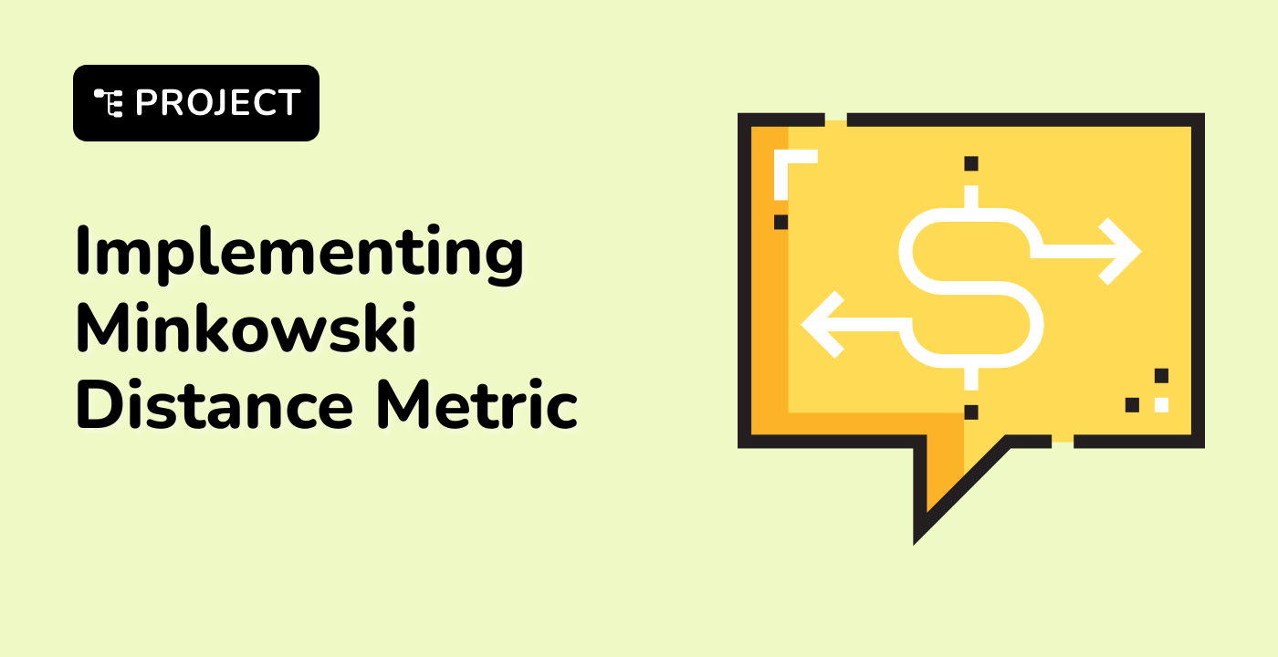 Implementing Minkowski Distance Metric