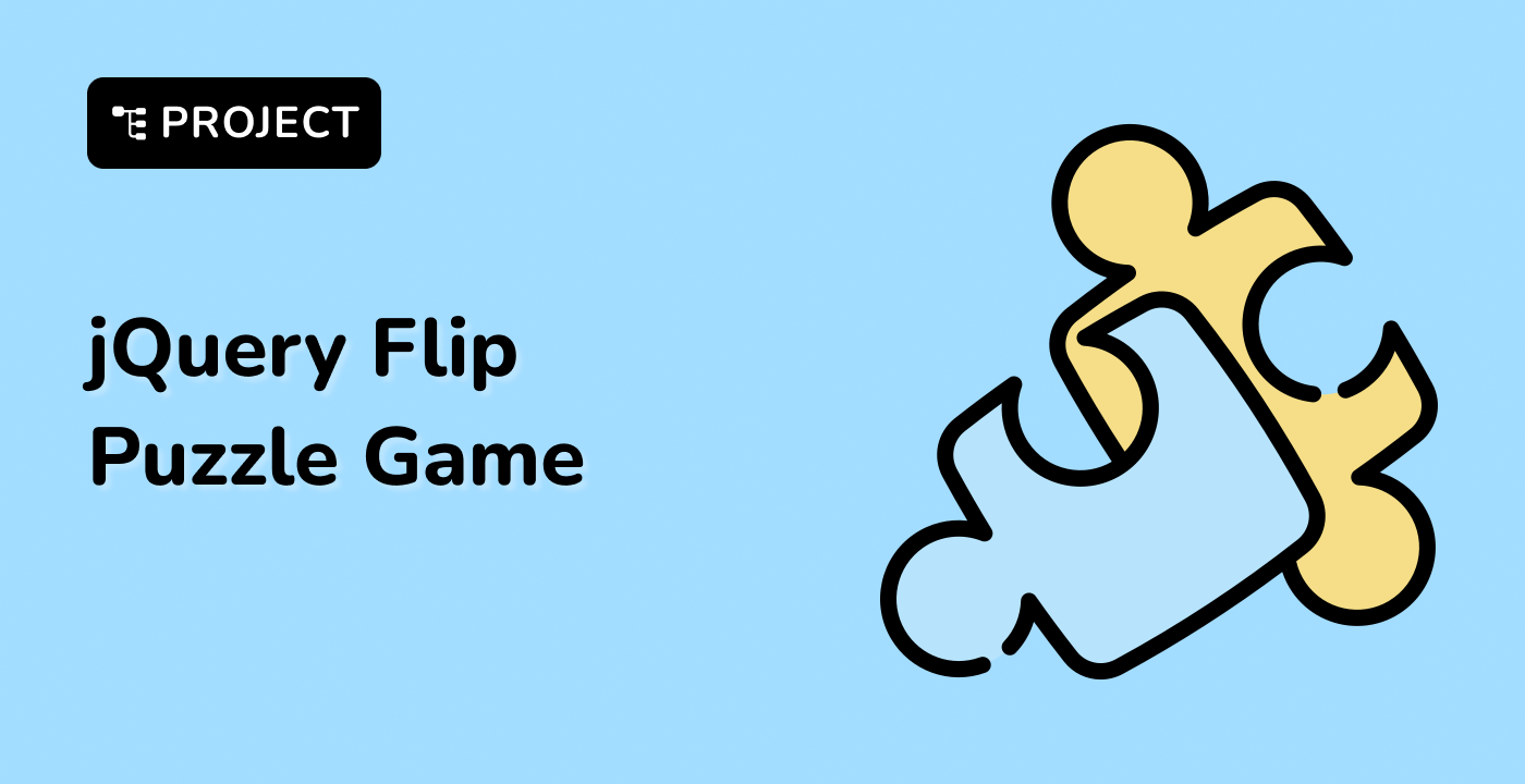 jQuery Flip Puzzle Game