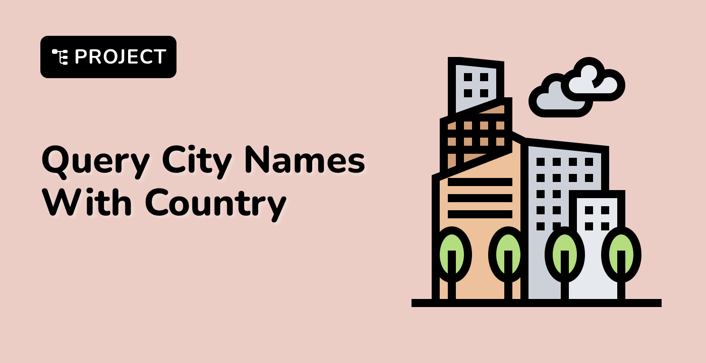 Query City Names With Country