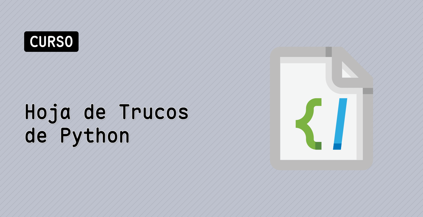 Hoja de Trucos de Python