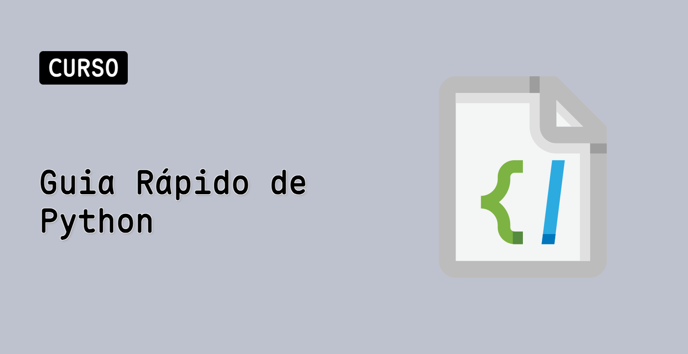 Guia Rápido de Python
