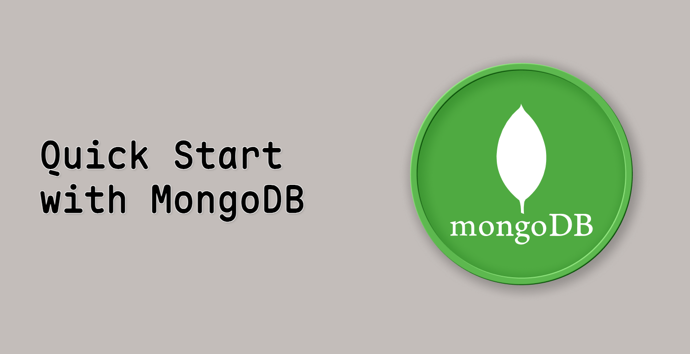 Quick Start with MongoDB