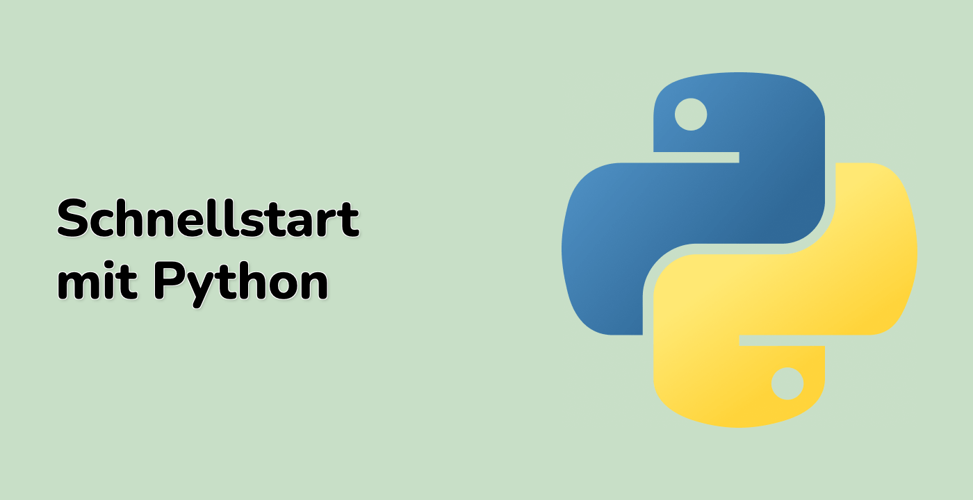 Schnellstart mit Python