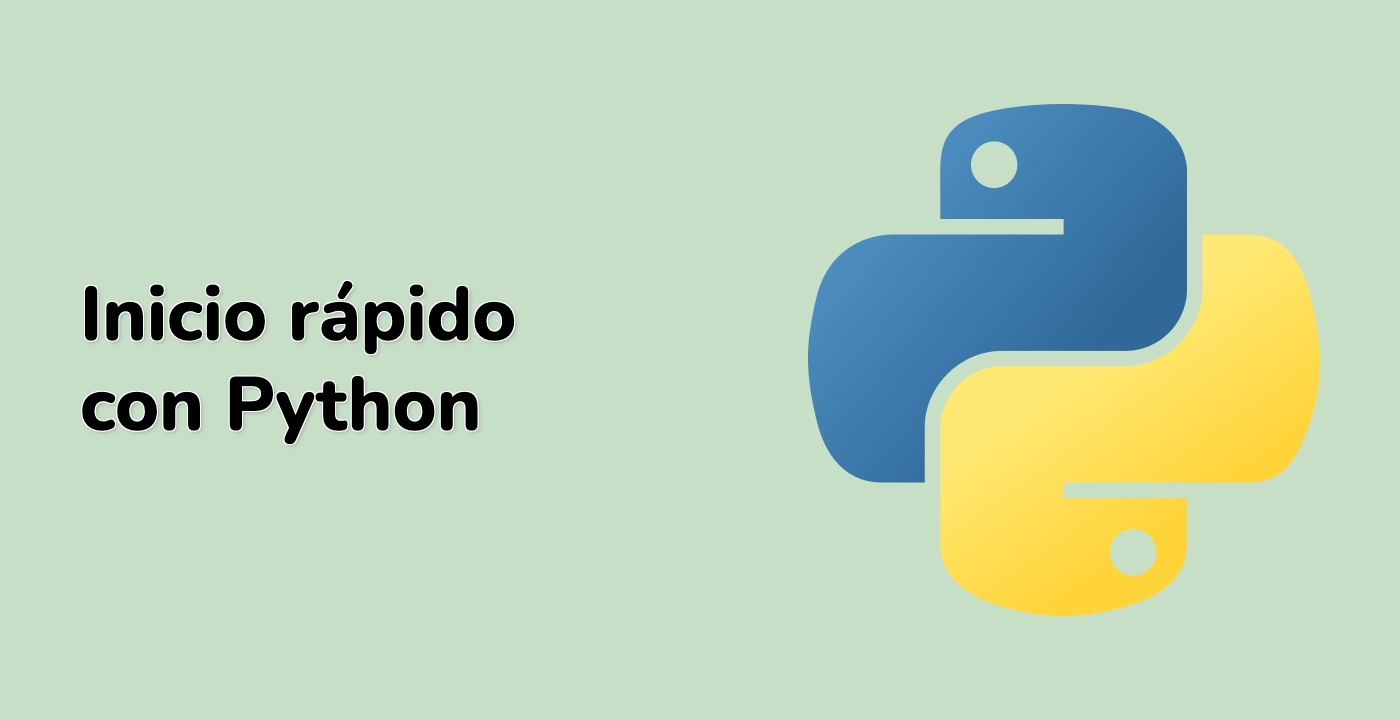 Inicio rápido con Python