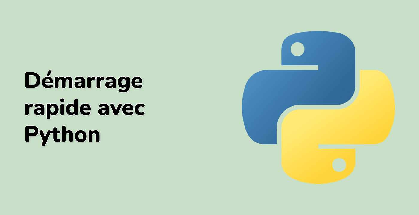 Démarrage rapide avec Python